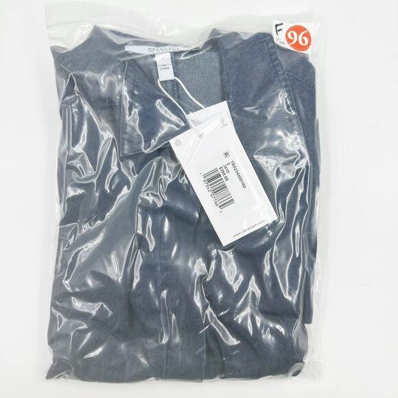 Derek Lam 10 Crosby Danielle Shirt Denim Mini Dress Jaye TR525440D160 US 2 XS - Picture 8 of 8